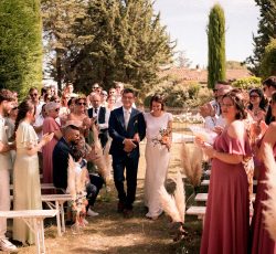 mariage en Provence au domaine de Puyharas domaine avec hébergement pour tous vos invités